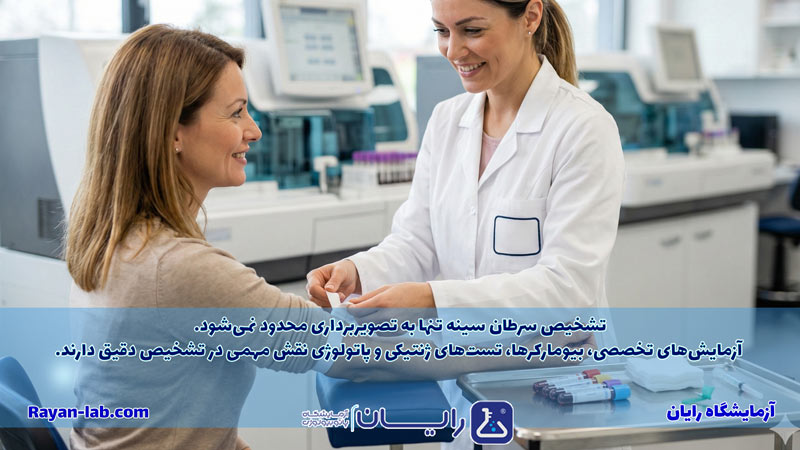 آزمایش سرطان سینه در شیراز